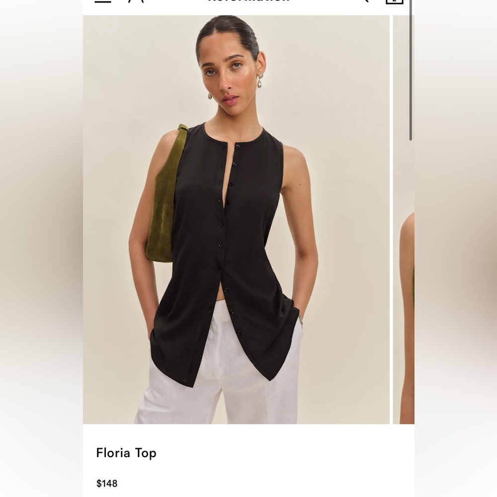 Reformation Floria Top